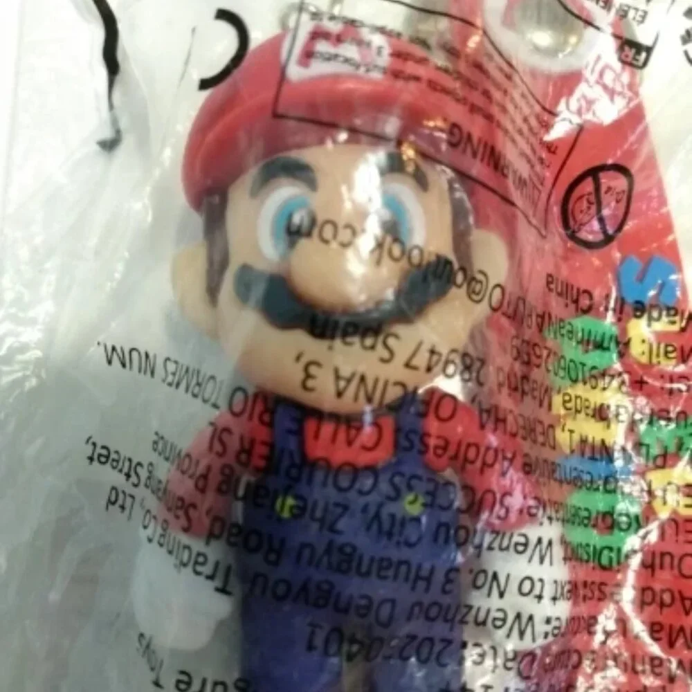 New! NINTENDO SUPER MARIO Brothers & Luigi Key Chains Action figure Pendant toy! - Picture 9 of 11